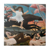 Henri Rousseau - Der Krieg Fliese (Vorderseite)