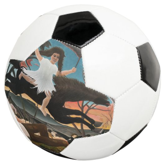 Henri Rousseau - Der Krieg Fußball (Dreiviertel)