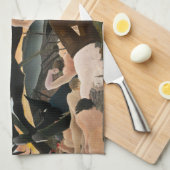 Henri Rousseau - Der Krieg Geschirrtuch (Viertel Falte)