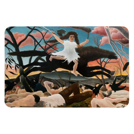 Henri Rousseau - Der Krieg Magnet (Horizontal)