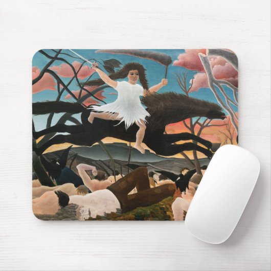 Henri Rousseau - Der Krieg Mousepad (Mit Mouse)