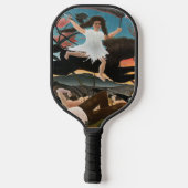 Henri Rousseau - Der Krieg Pickleball Schläger (Rückseite)