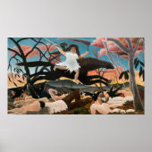 Henri Rousseau - Der Krieg Poster (Vorne)