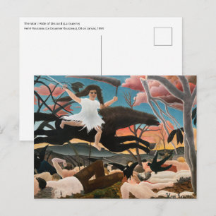 Henri Rousseau - Der Krieg Postkarte
