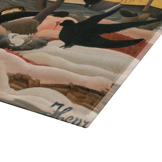 Henri Rousseau - Der Krieg Schneidebrett (Ecke)