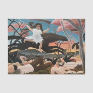 Henri Rousseau - Der Krieg Seidenpapier