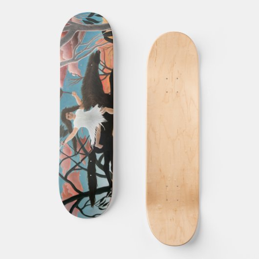 Henri Rousseau - Der Krieg Skateboard (Vorderseite)