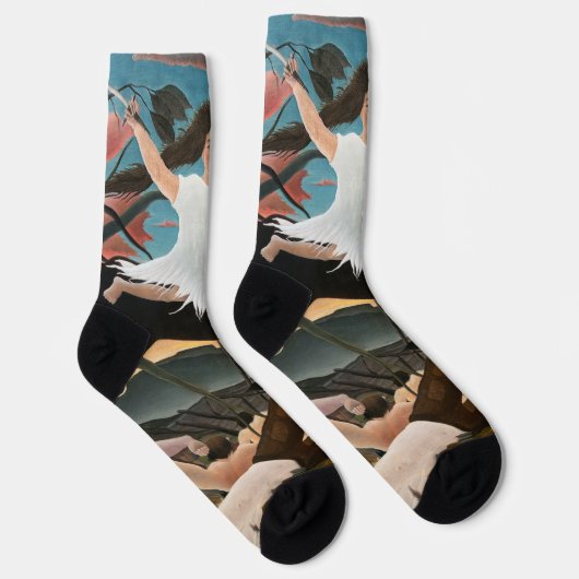 Henri Rousseau - Der Krieg Socken (Rechts)