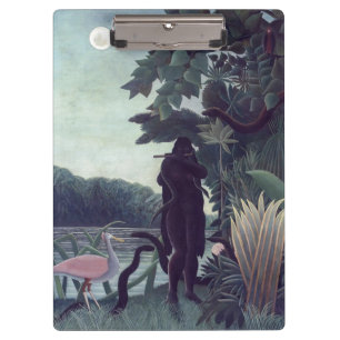 Henri Rousseau - Der Schlangenbeschwörer Klemmbrett