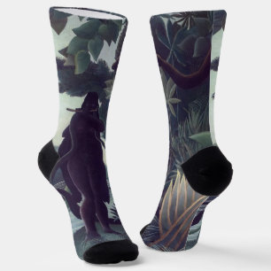 Henri Rousseau - Der Schlangenbeschwörer Socken