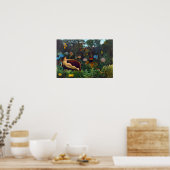 Henri Rousseau Der Traum 1910 (Standardrahmen) Poster (Küche)