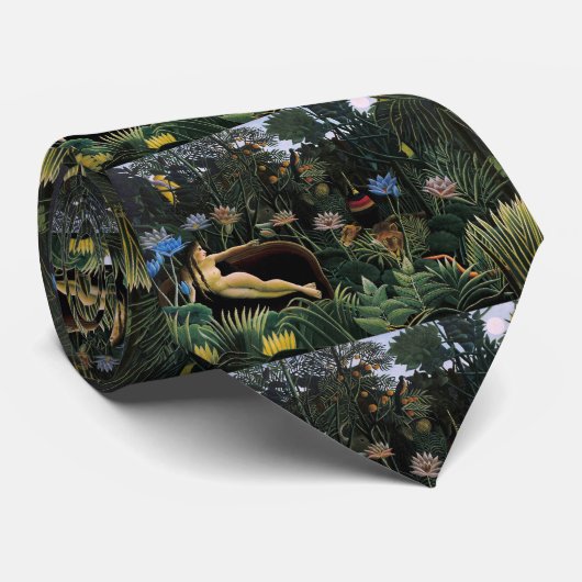 Henri Rousseau, "Der Traum" Krawatte (Gerollt)