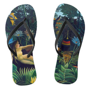 Henri Rousseau - Der Traum / Le Reve Badesandalen