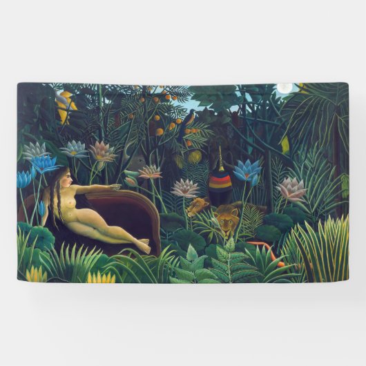 Henri Rousseau - Der Traum / Le Reve Banner (Horizontal)