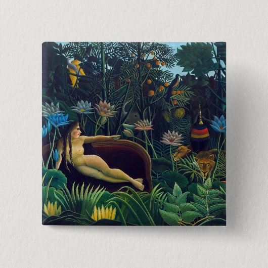 Henri Rousseau - Der Traum / Le Reve Button (Vorderseite)