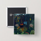 Henri Rousseau - Der Traum / Le Reve Button (Vorne & Hinten)