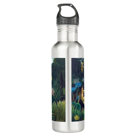 Henri Rousseau - Der Traum / Le Reve Edelstahlflasche (Rückseite)