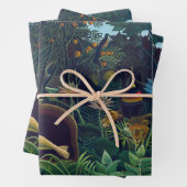Henri Rousseau - Der Traum / Le Reve Geschenkpapier Set (Beispiel)