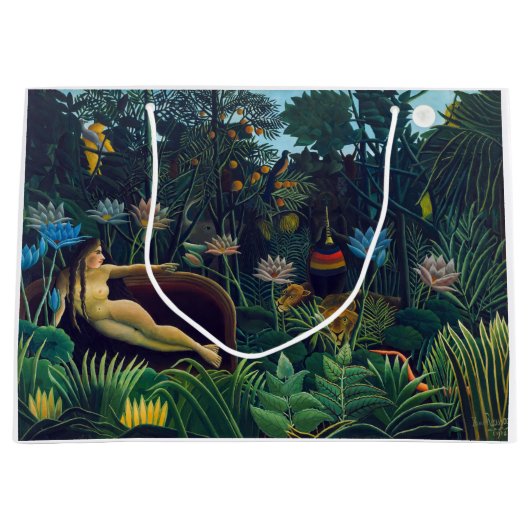 Henri Rousseau - Der Traum / Le Reve Große Geschenktüte (Vorderseite)