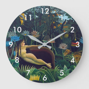 Henri Rousseau - Der Traum / Le Reve Große Wanduhr