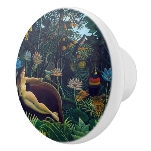 Henri Rousseau - Der Traum / Le Reve Keramikknauf (Rechts)