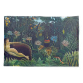 Henri Rousseau - Der Traum / Le Reve Kissenbezug (Rückseite)