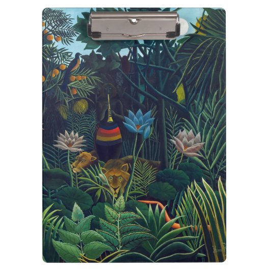 Henri Rousseau - Der Traum / Le Reve Klemmbrett (Vorderseite)