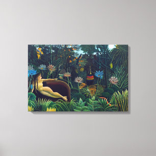 Henri Rousseau - Der Traum / Le Reve Leinwanddruck