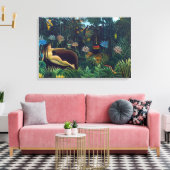 Henri Rousseau - Der Traum / Le Reve Leinwanddruck (Insitu (Wohnzimmer))