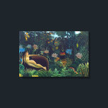 Henri Rousseau - Der Traum / Le Reve Leinwanddruck<br><div class="desc">The Dream / Le Reve - Henri Rousseau,  1910 (alias Douanier Rousseau)</div>