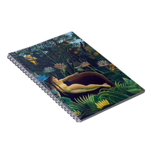 Henri Rousseau - Der Traum / Le Reve Notizblock (Rechte Seite)