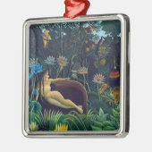 Henri Rousseau - Der Traum / Le Reve Ornament Aus Metall (Links)