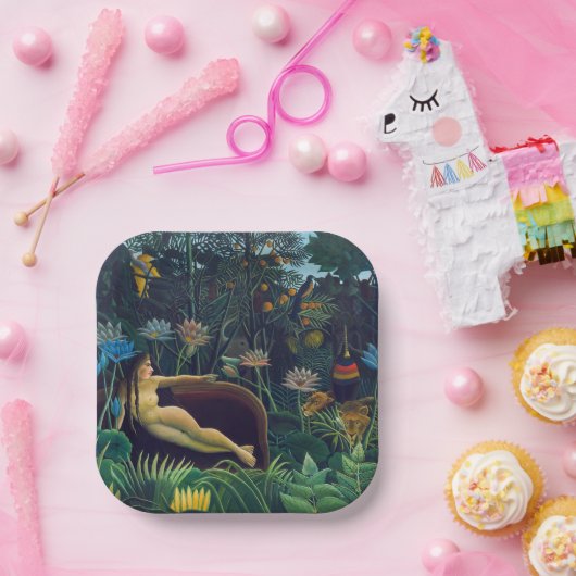 Henri Rousseau - Der Traum / Le Reve Pappteller (Party)