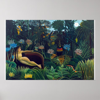 Henri Rousseau - Der Traum / Le Reve Poster