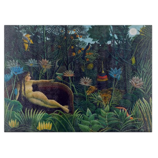 Henri Rousseau - Der Traum / Le Reve Schneidebrett (Vorderseite)