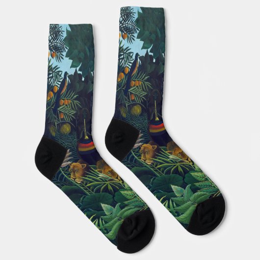Henri Rousseau - Der Traum / Le Reve Socken (Rechts)