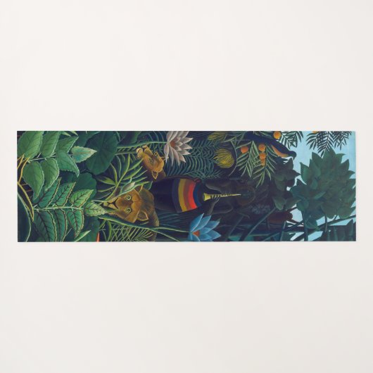 Henri Rousseau - Der Traum / Le Reve Yogamatte (Rückseite (Horizontal))