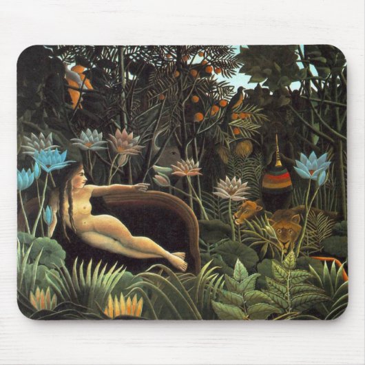 Henri Rousseau - der Traum Mousepad (Vorne)