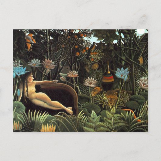 Henri Rousseau - Der Traum Postkarte (Vorderseite)