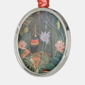 Henri Rousseau Der Traumjung Blume Surrealismus Ornament Aus Metall (Links)