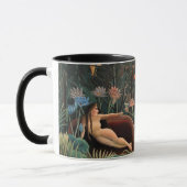 Henri Rousseau Der Traumjung Blume Surrealismus Tasse (Links)