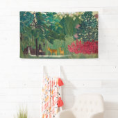 Henri Rousseau - Der Wasserfall Banner (Insitu)