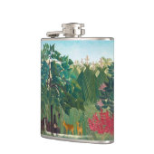 Henri Rousseau - Der Wasserfall Flachmann (Links)