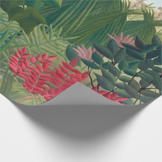 Henri Rousseau - Der Wasserfall Geschenkpapier (Ecke)