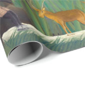 Henri Rousseau - Der Wasserfall Geschenkpapier (Rolleneckpunkt)