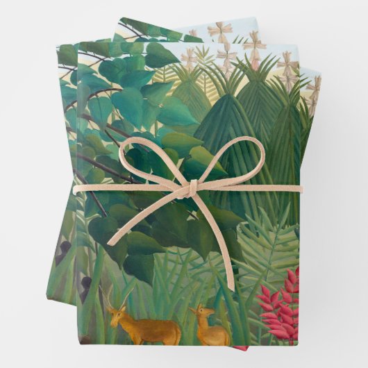Henri Rousseau - Der Wasserfall Geschenkpapier Set (Beispiel)