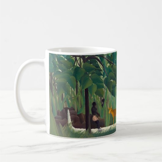 Henri Rousseau - Der Wasserfall Kaffeetasse (Links)