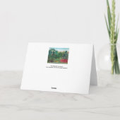 Henri Rousseau - Der Wasserfall Karte (Rückseite)