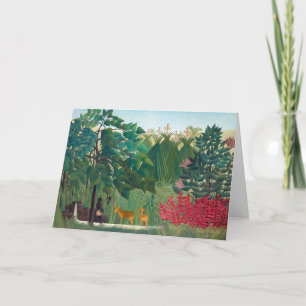 Henri Rousseau - Der Wasserfall Karte