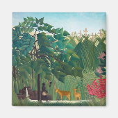 Henri Rousseau - Der Wasserfall Magnet (Vorne)